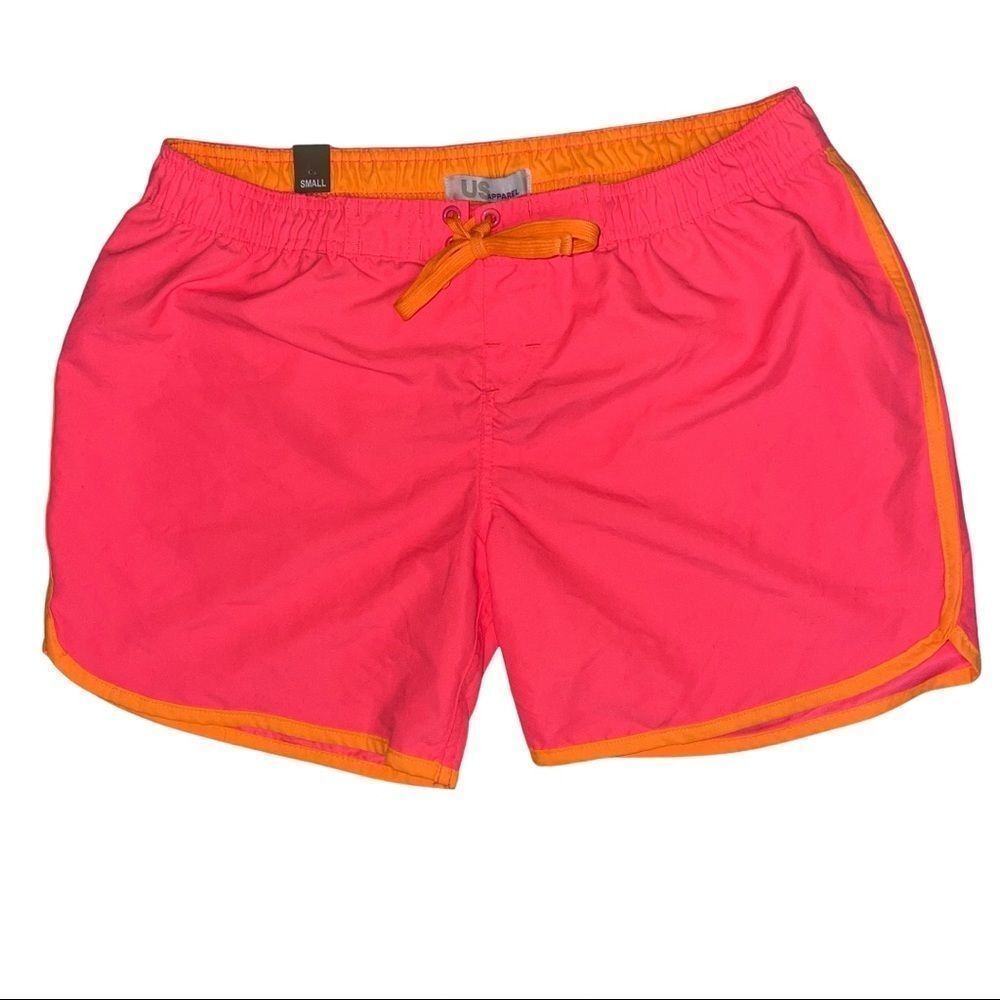 *NEW WITH TAGS* Pink and orange US Apparrel women’s shorts size small
